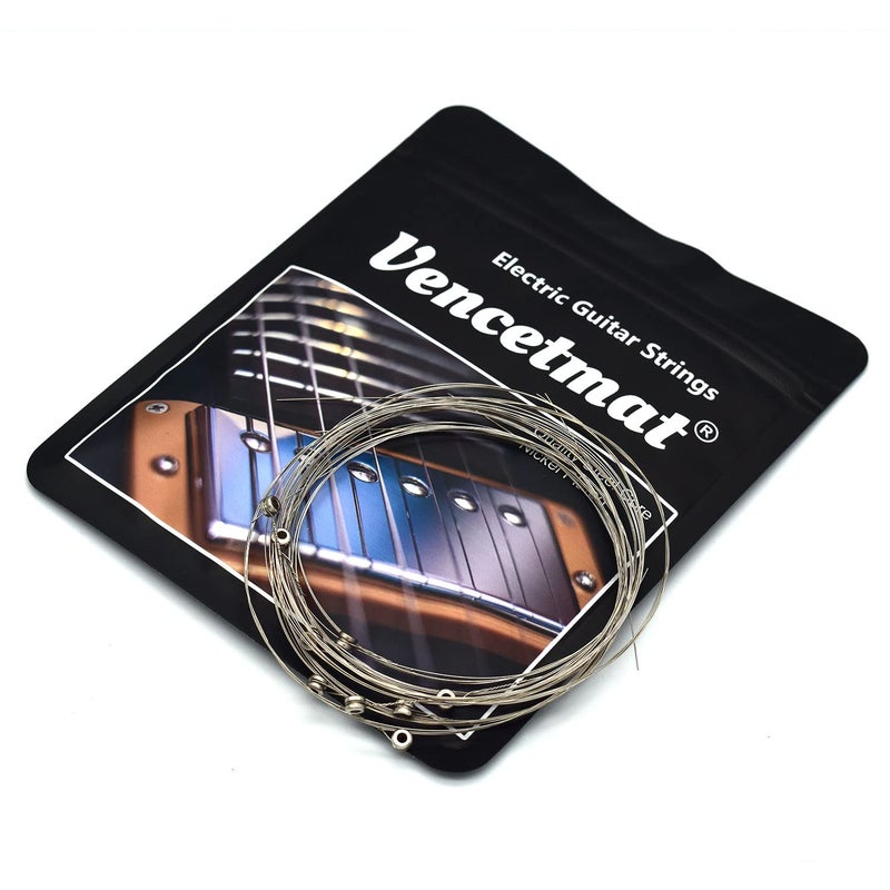 Vencetmat Electric Guitar High E Strings .010 Gauges, Light Tension, Good Tone, Ball End, Bulk Individually Wrapped 10 Pack - Image 2